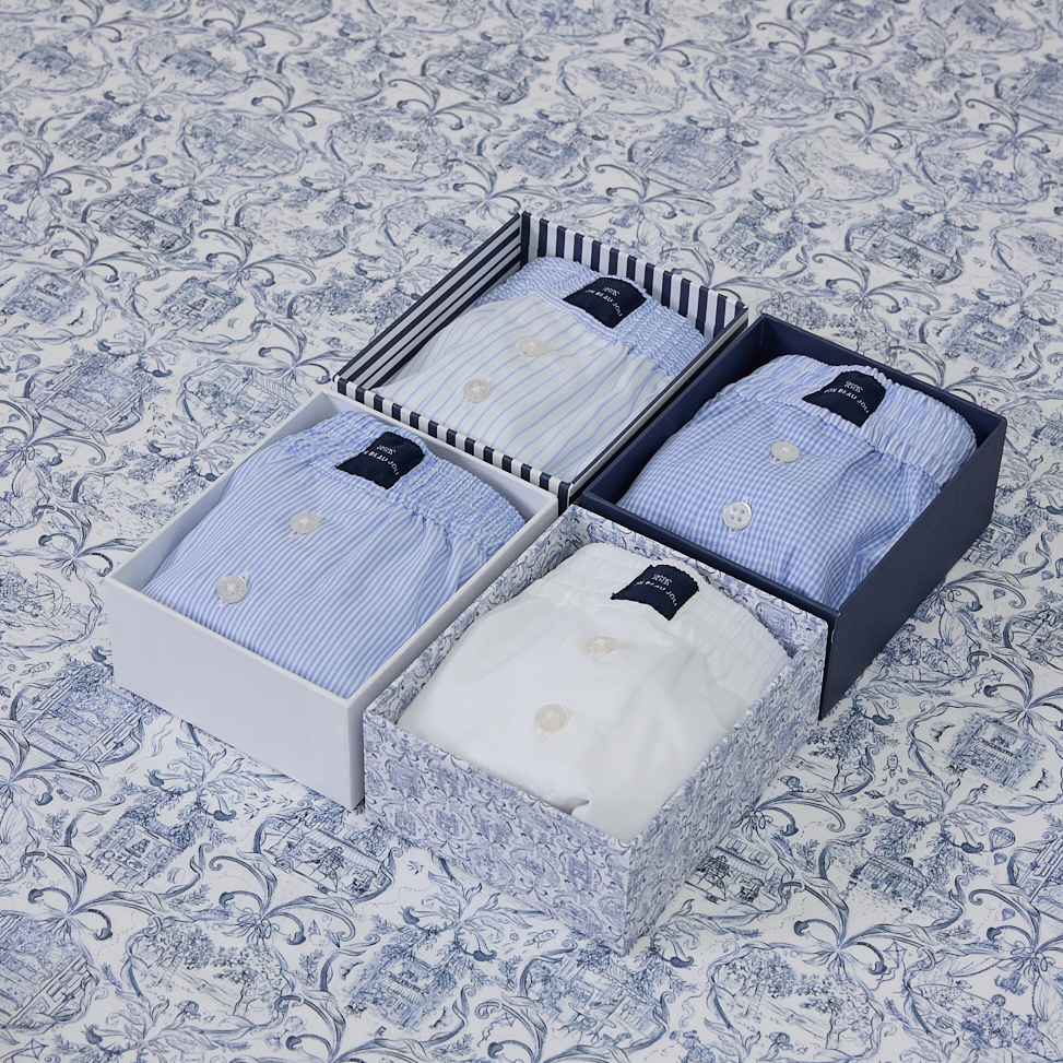 Boxershort Florent - Porcelain Blue